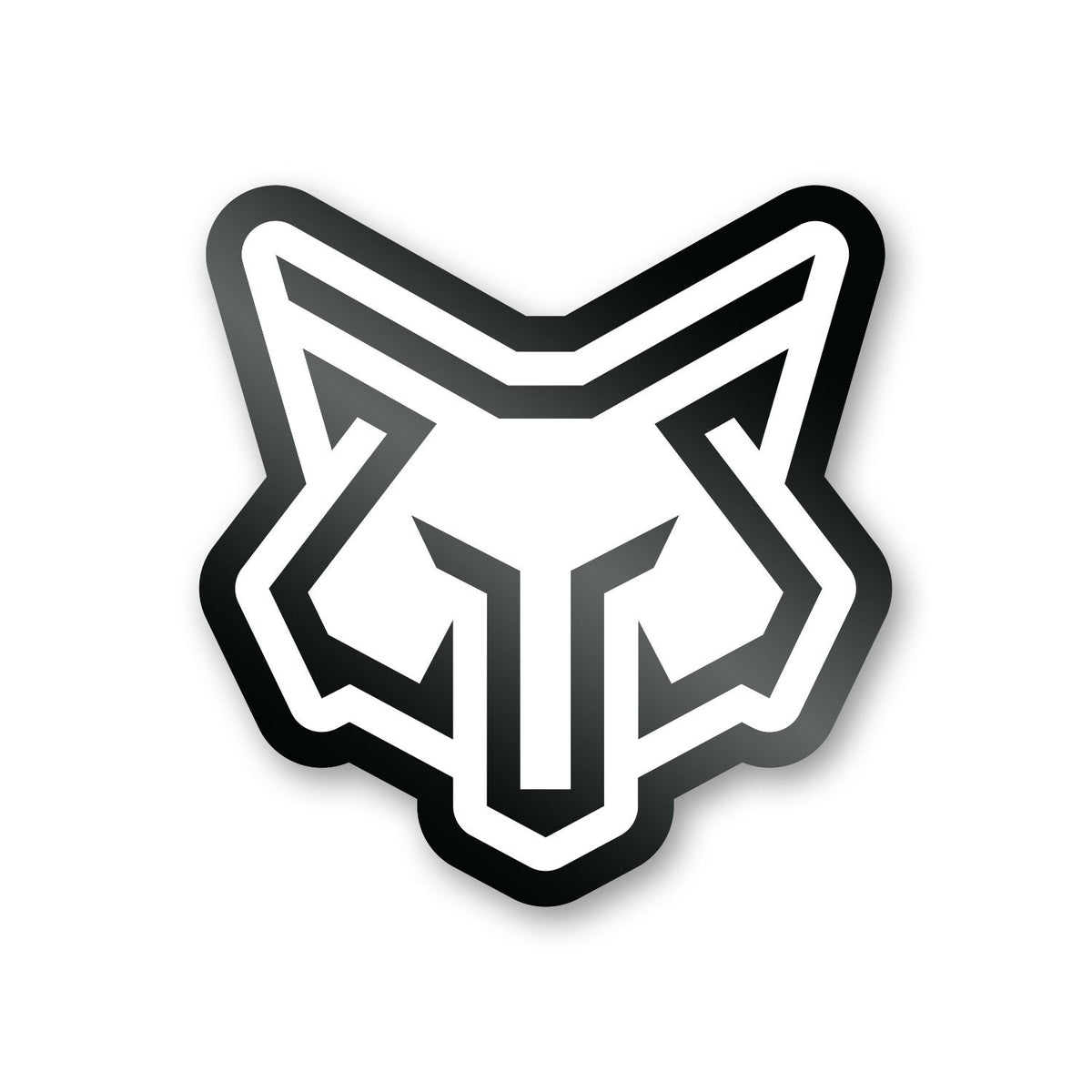 TakeShots Wolf Head 3 IN Sticker